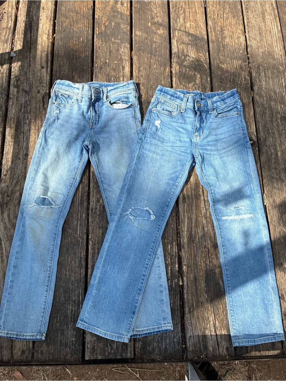 Light Blue Distressed kids  Jeans